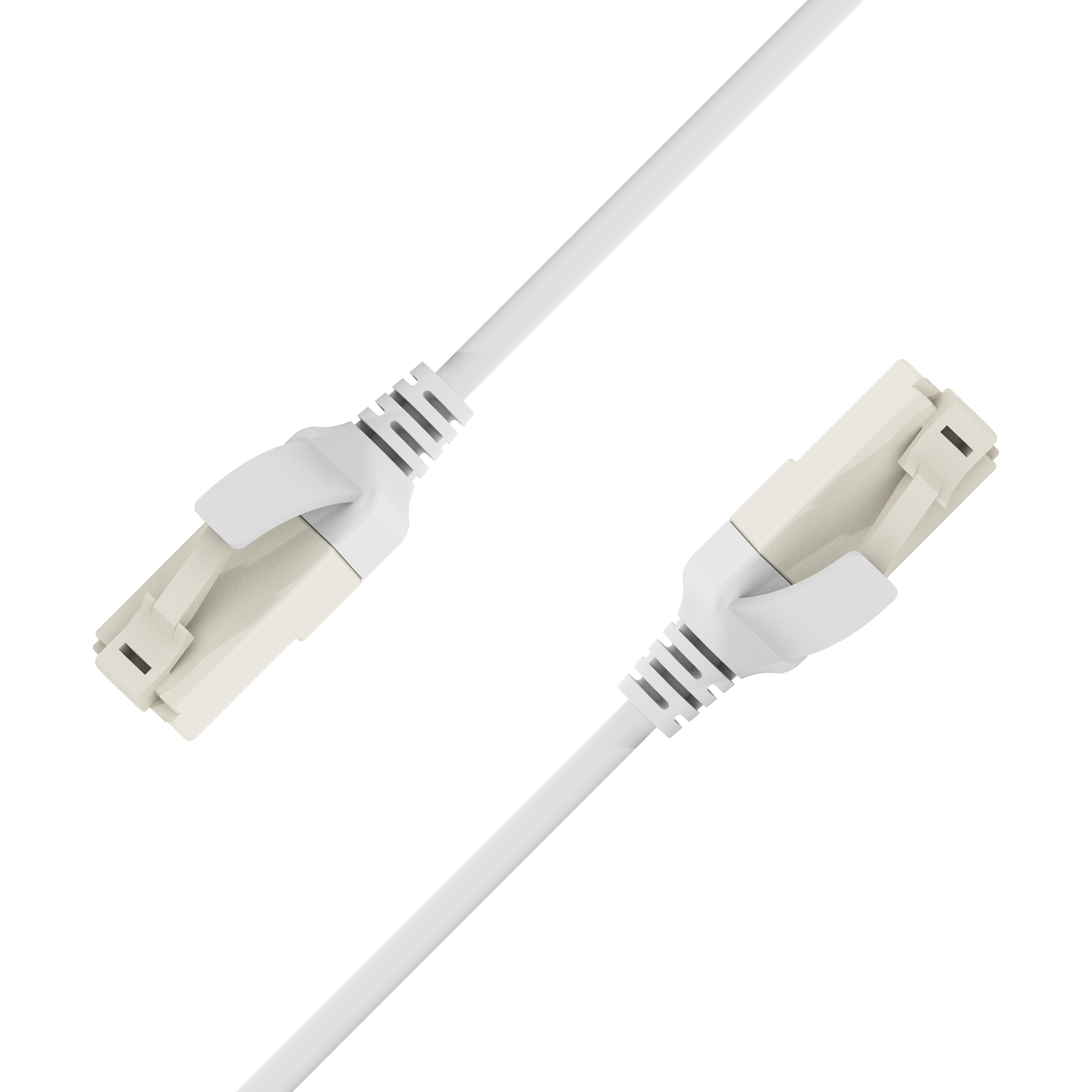 Antibacterial HealthLAN Cat.6A Slim 28AWG U/UTP Patch Cable Behpex Cable