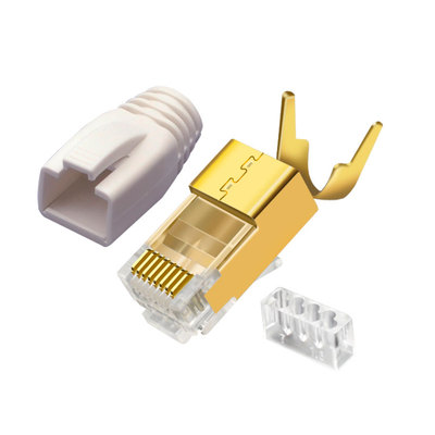 CAT.7 RJ45 Modular Plug with Strain Relief Boot