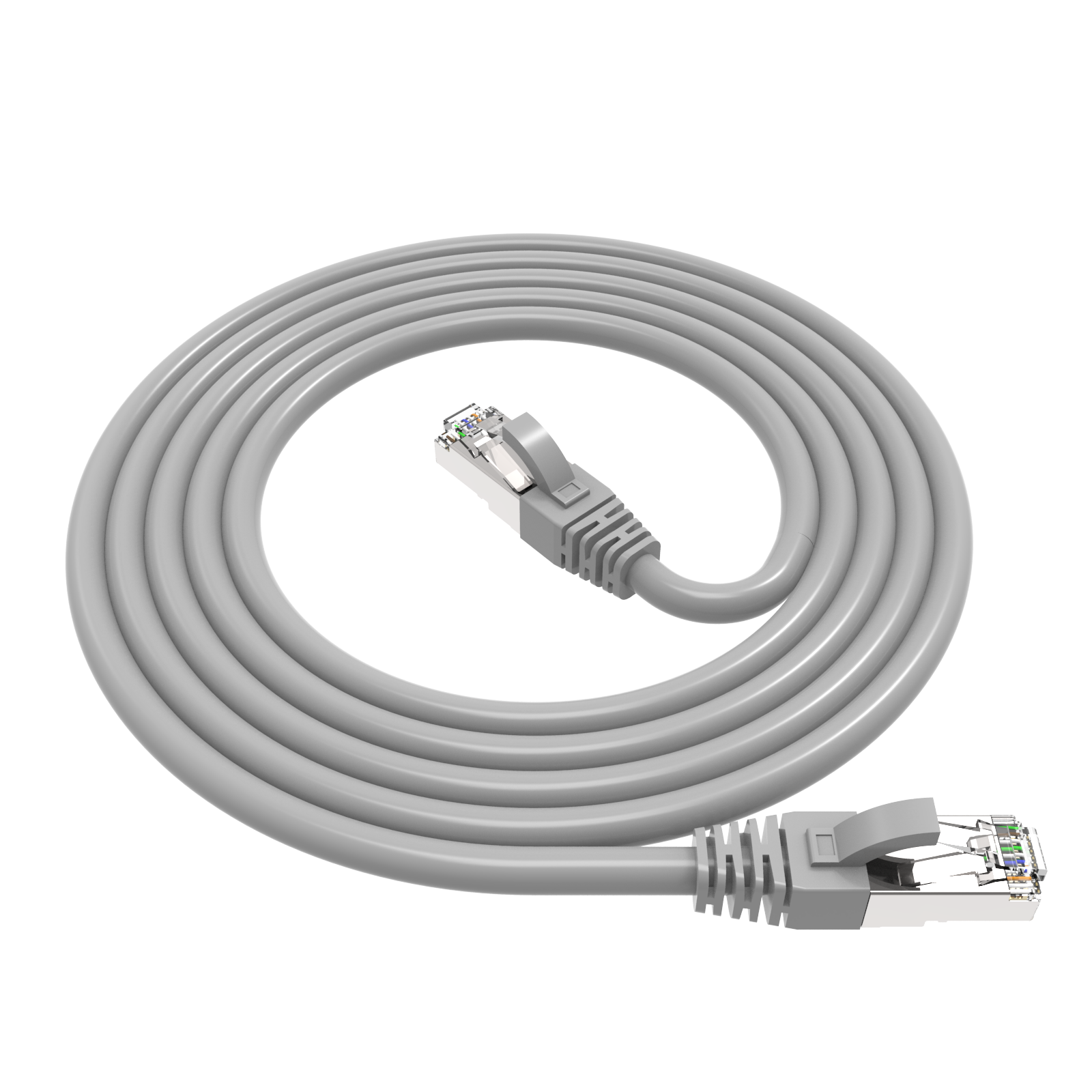 Component Level Compliant CAT.6A S/FTP 26AWG Patch Cable 100 Tested Behpex Cable