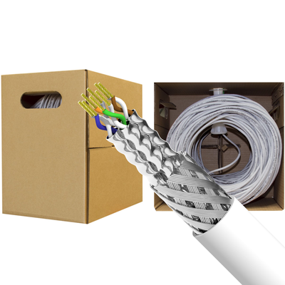 Antibacterial HealthLAN Cat.6A 23AWG S/FTP Installation Bulk Cable