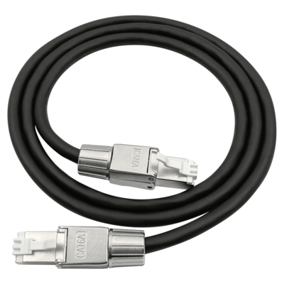 23AWG Stranded CAT.6A S/FTP PUR Patch Cable for Audio Network